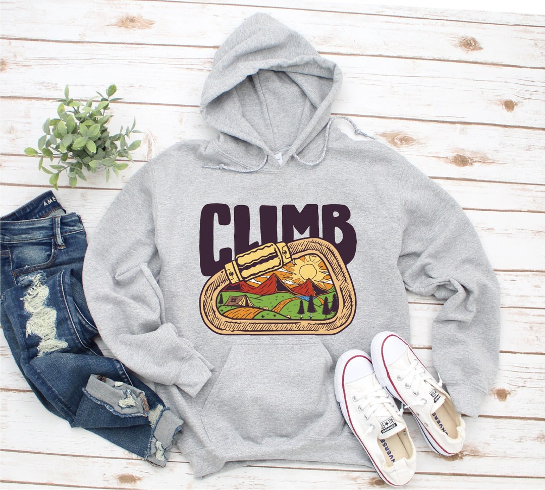 Mountain Climbing Hoodie Gifts for Climber Hiking Hoodie Etsy
