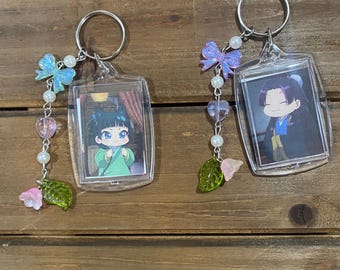 Anime photo keychain/Charm/The apothecary diaries, Jinshi,Mao Mao/ouran host club,Tamaki,Haruhi