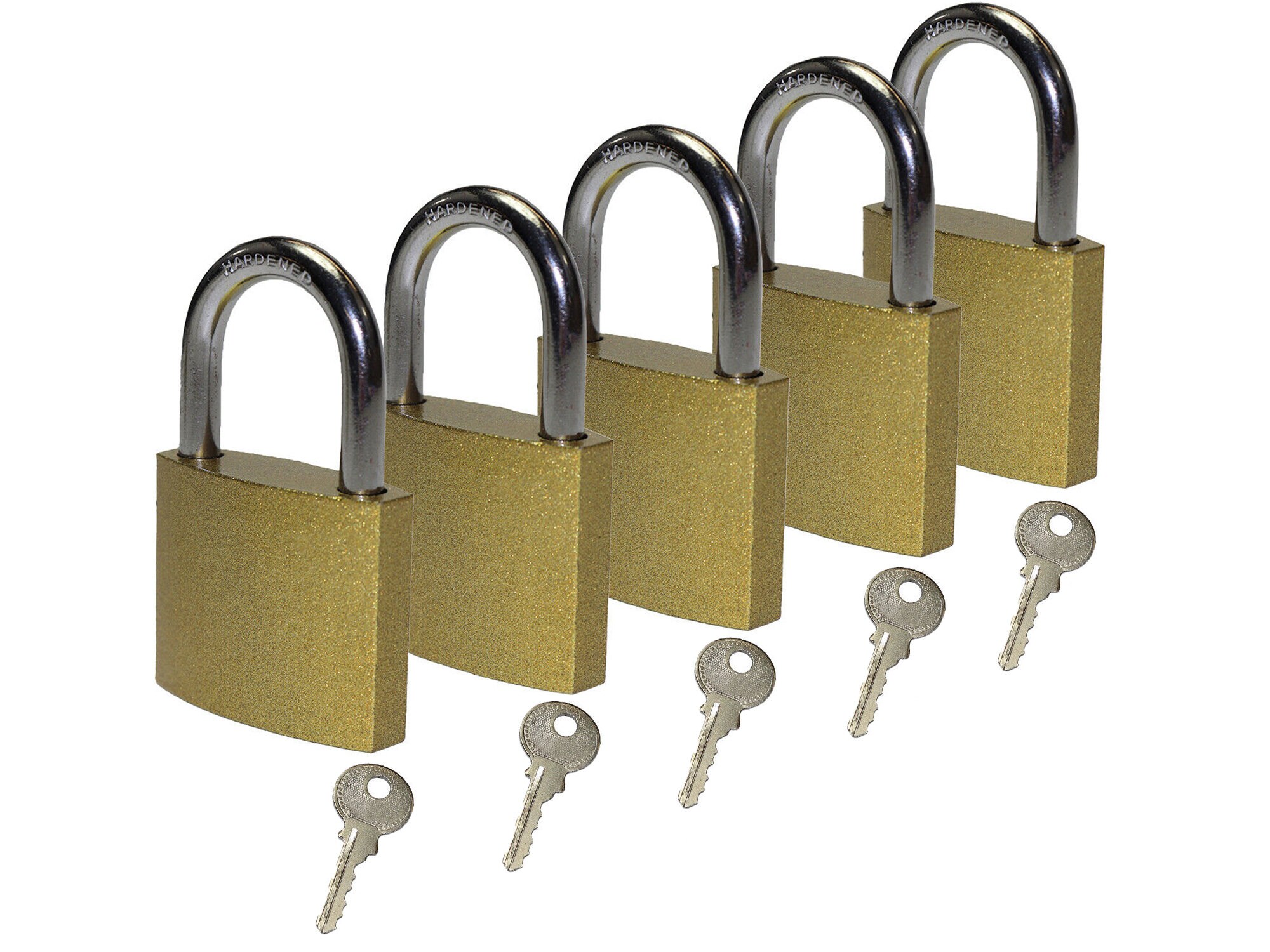 50mm Heavy Duty Cast Iron Padlock Outdoor Safety Security Lock 3 Keys