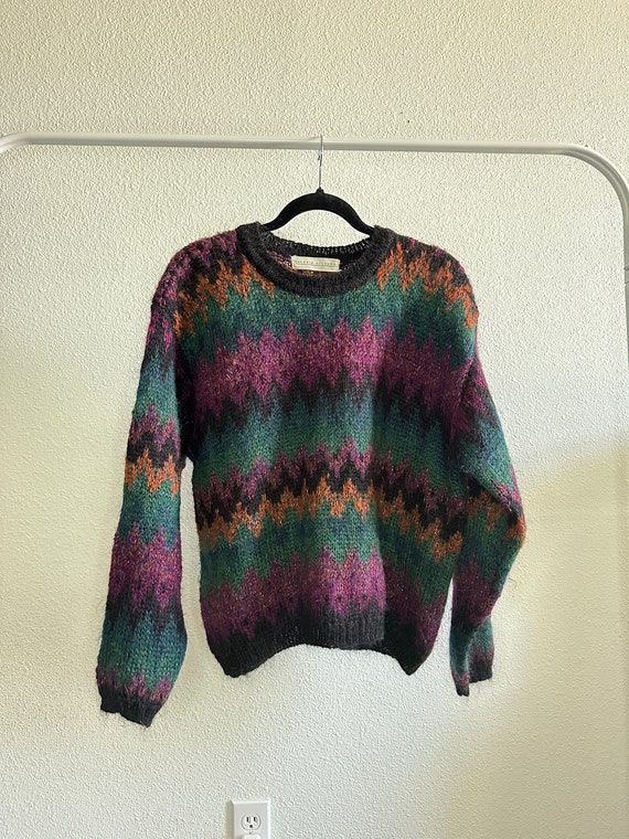 Vintage Cozy Pullover Sweater, Valerie Stevens, Si