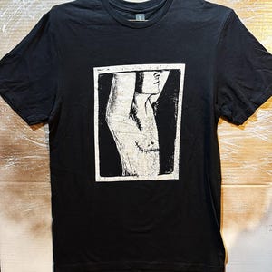 top surgery - transgender - trans lgbtqia pride - hand printed unisex cotton tshirt - made to order