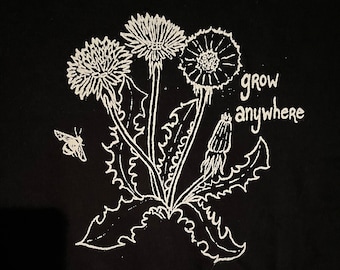 dandelion tshirt - made to order