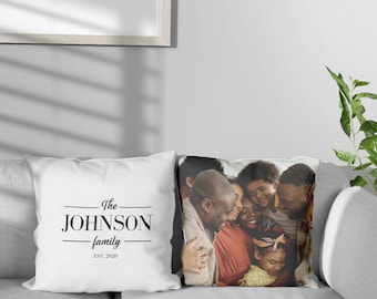 Custom Pillow | Family Pillow | Personalized Pillow | Personalize Family Pillow | Custom Pillows | Personalized Pillows Gift | Pillow Case