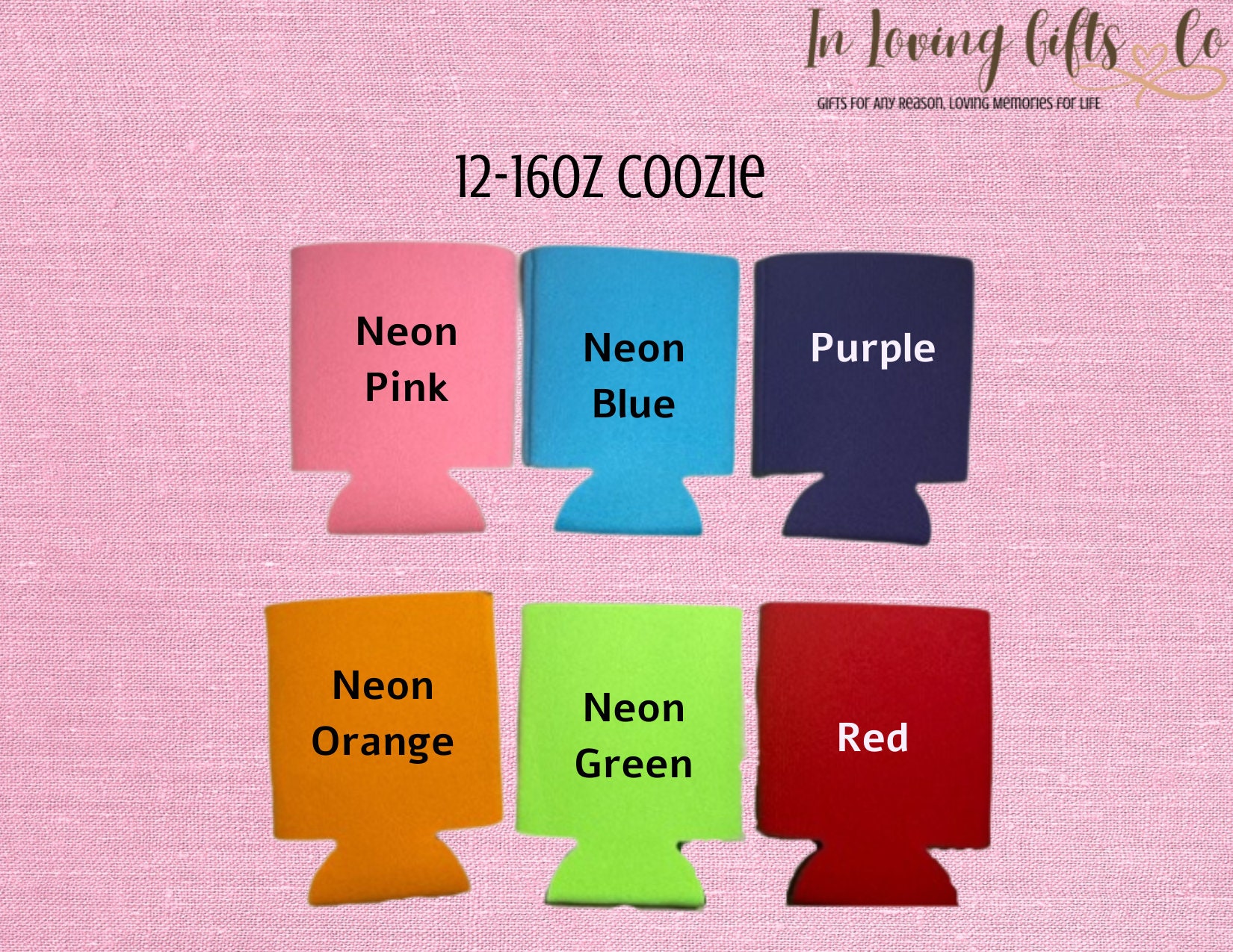 Small Can Koozie Foam and Neoprene Etsy