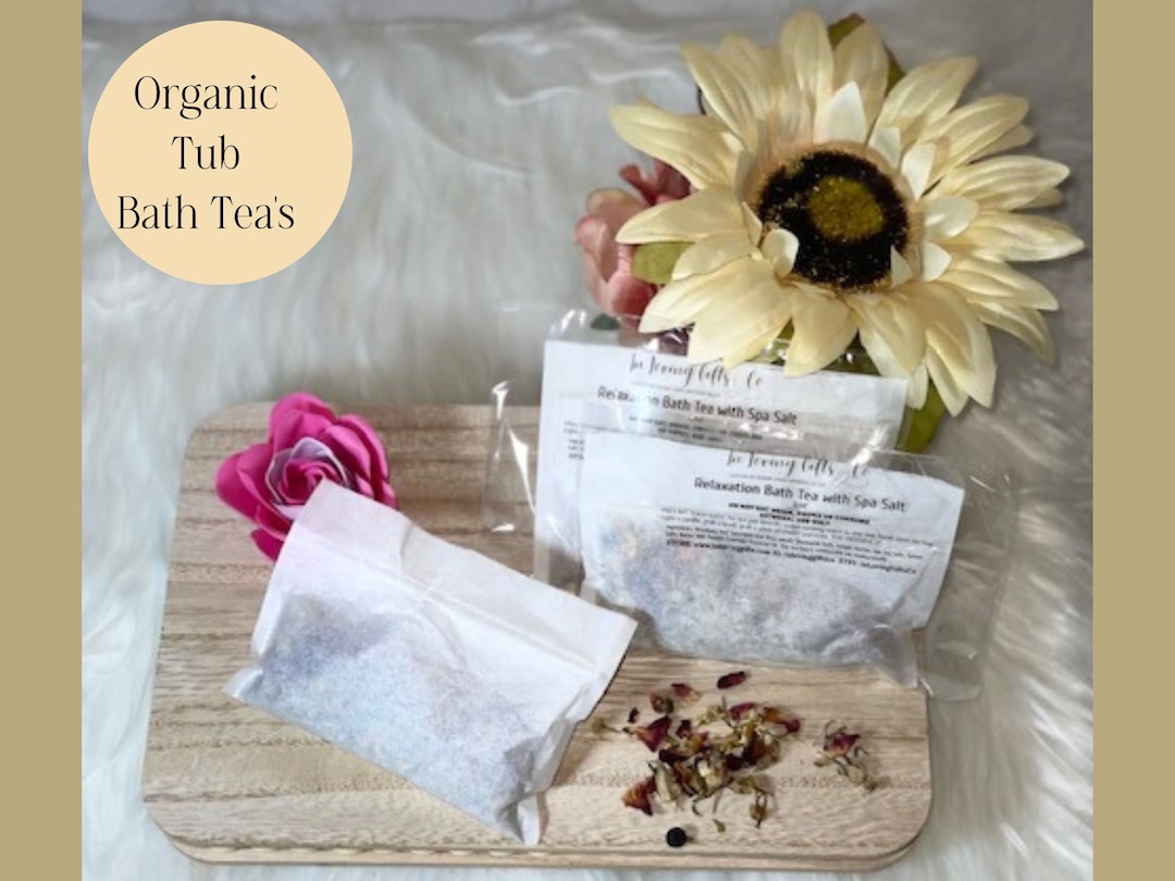 Bath Tea Soak Floral Bath Tea Soak Bags Tea Pouches Tub Teas
