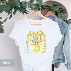 Summer Lemon Shirt, Lemon Vibes Shirt, Cute Lemon Sweatshirt, Coquette Lemon Shirt, Coquette Lemon Bow Tee, Summer Shirt, Summer Vibes Tees
