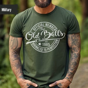 40th Birthday T-Shirt For Men,Funny 40th Birthday Gift, The Old Balls Club Shirt, 40th Birthday Party Shirt, Men&#39;s Birthday Gift, Turning 40