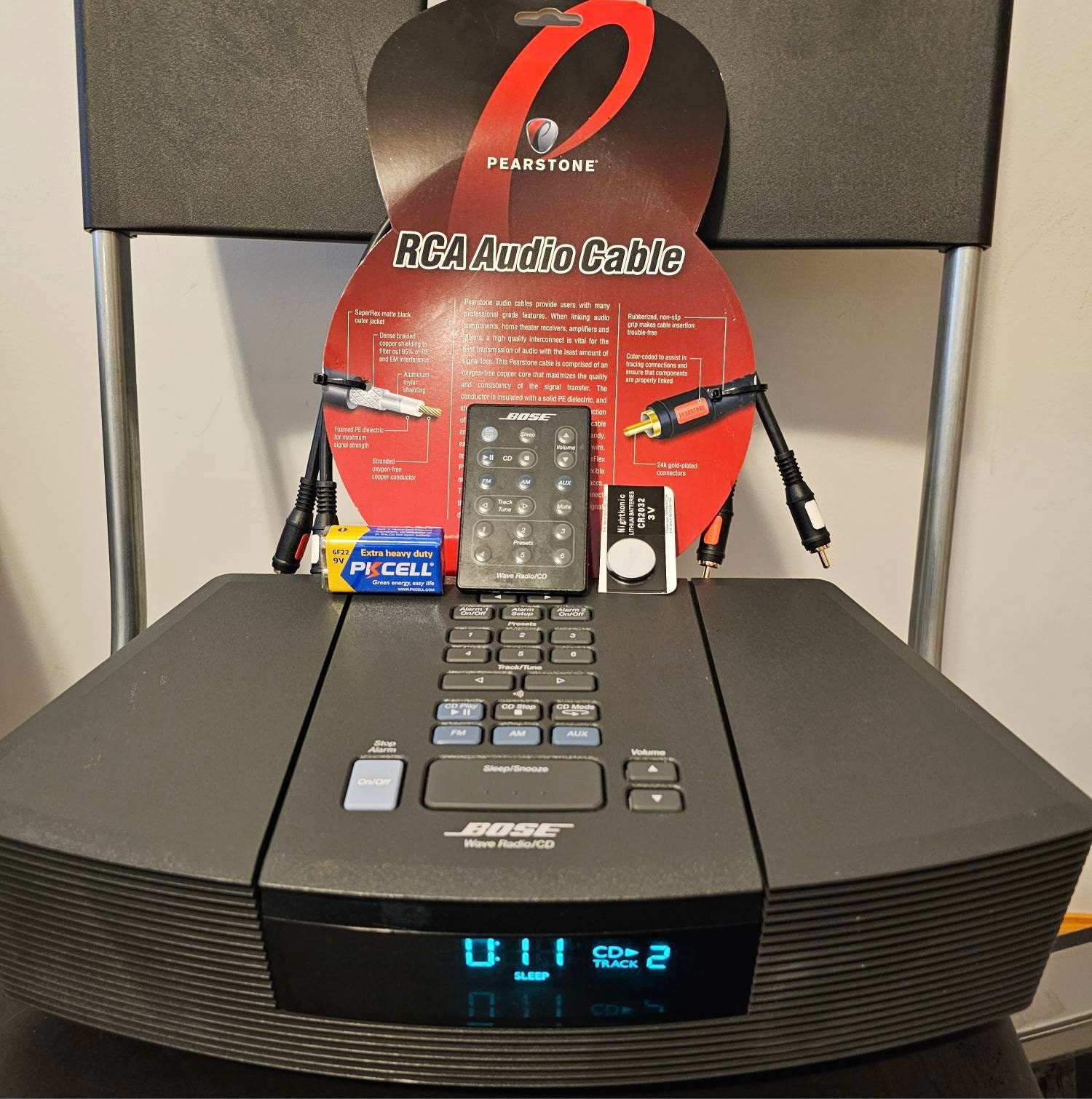Bose wave radio cd ピックアップ新品
