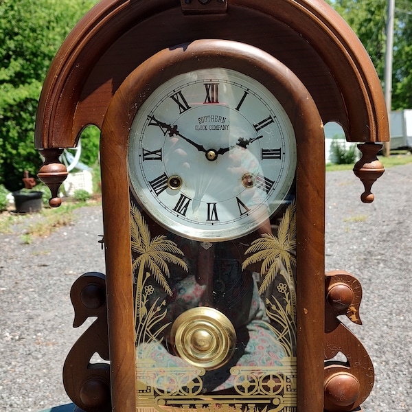 Wind up Chime Clock Etsy