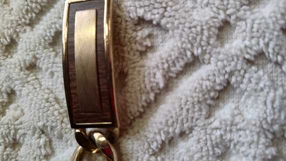 Men's Speidel Heavy Gold Tone Curb Link ID Bracel… - image 4
