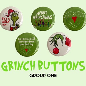 Hot Pink Grinch with Tree Eyes and Iridescent Glitter Iron On Patch –  Scratch Decor