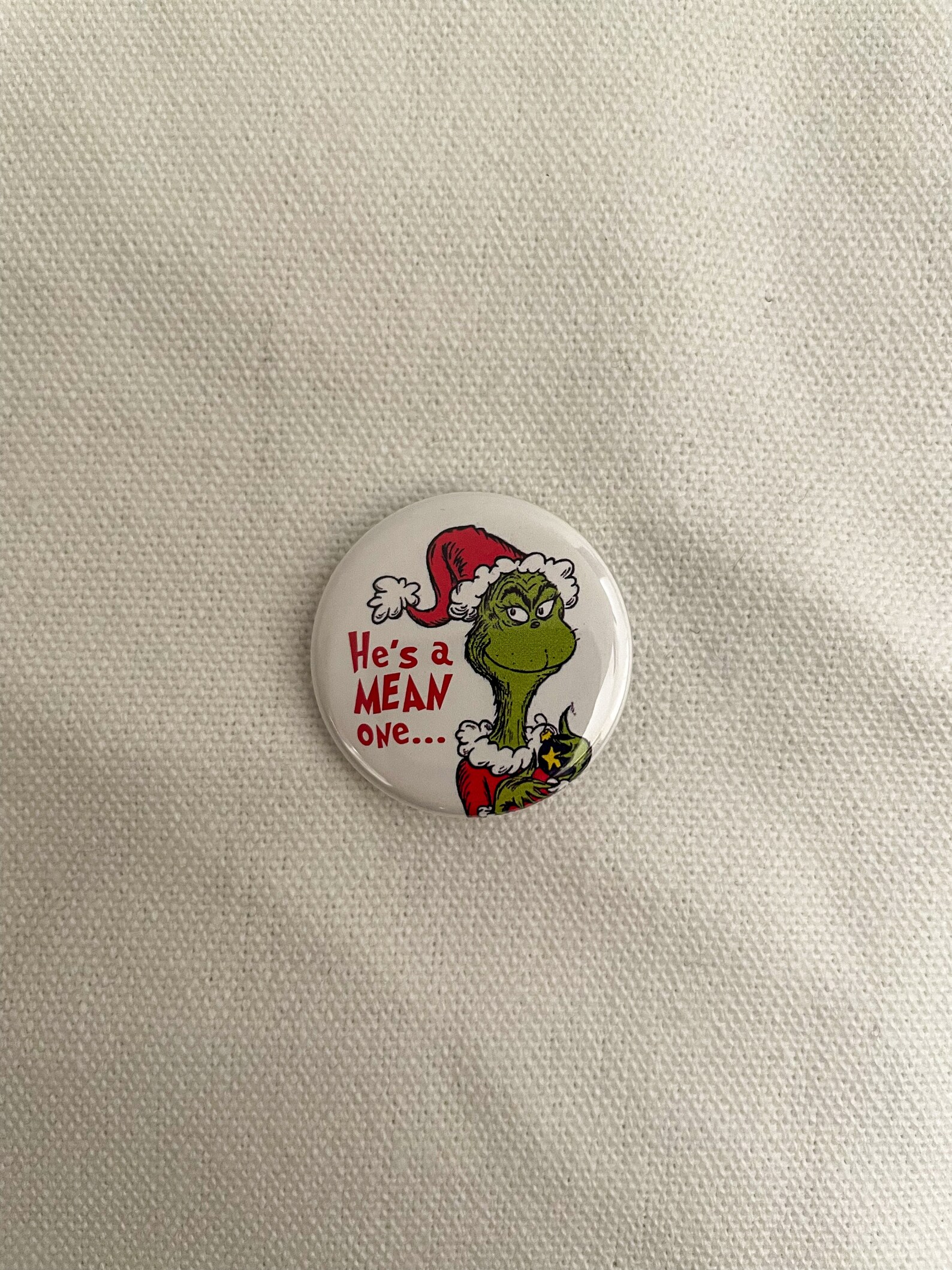 The Grinch Buttons GROUP ONE Etsy
