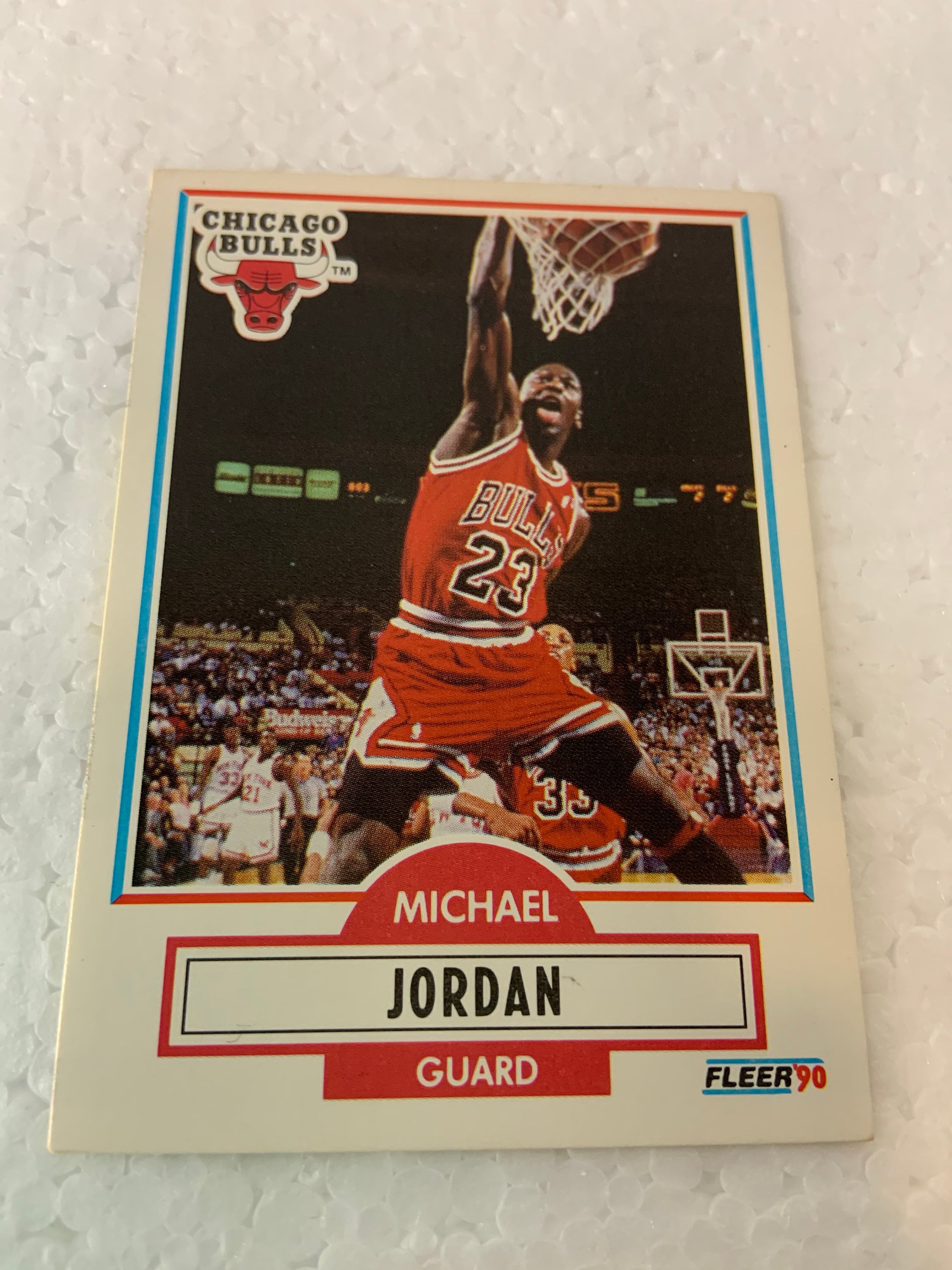 michael jordan fleer 90 card 26