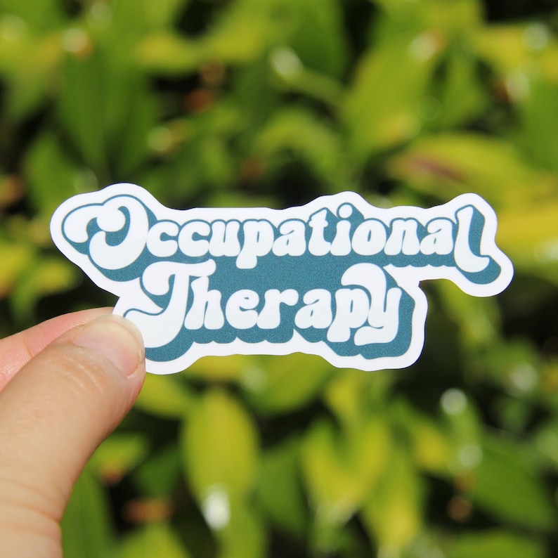 Occupational Therapist 10-Sticker Pack, Vinyl Stickers, Laptop Stickers, OT Sticker, Gift for Occupational Therapist,Occupation Stickers Occupational Therapy