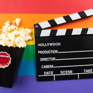 Popcorn Themed Pop-by Stickers, Insurance, Mortgage, Real Estate