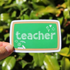 Teacher Sticker, Teacher Sticker, Laptop Sticker, Teacher Gift, End of School Year Gift, Funny Teacher Sticker, SPED Teacher