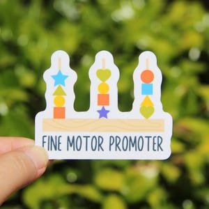 Occupational Therapist 10-Sticker Pack, Vinyl Stickers, Laptop Stickers, OT Sticker, Gift for Occupational Therapist,Occupation Stickers Fine Motor Promoter