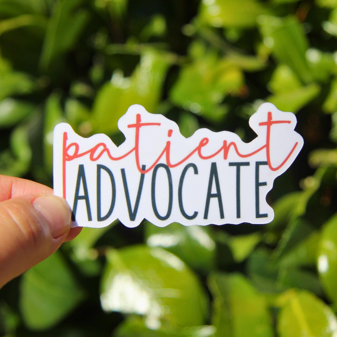 Patient Advocate Sticker, Intensive Care Unit Sticker, Decal Sticker ...