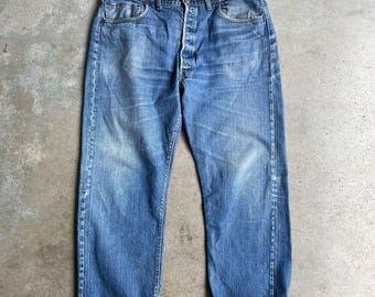 Vintage Levi's 501 - 0657 Big E Red Label - Etsy