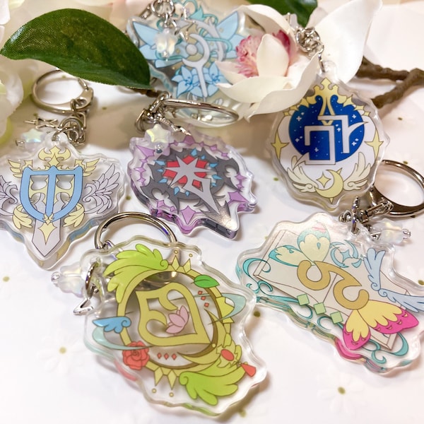 FFXIV Job Icon Acrylic Charms