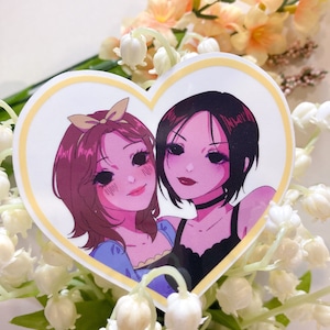 NANA Clear Heart Sticker