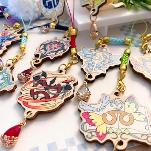 FFXIV Job Icon Wooden Charms