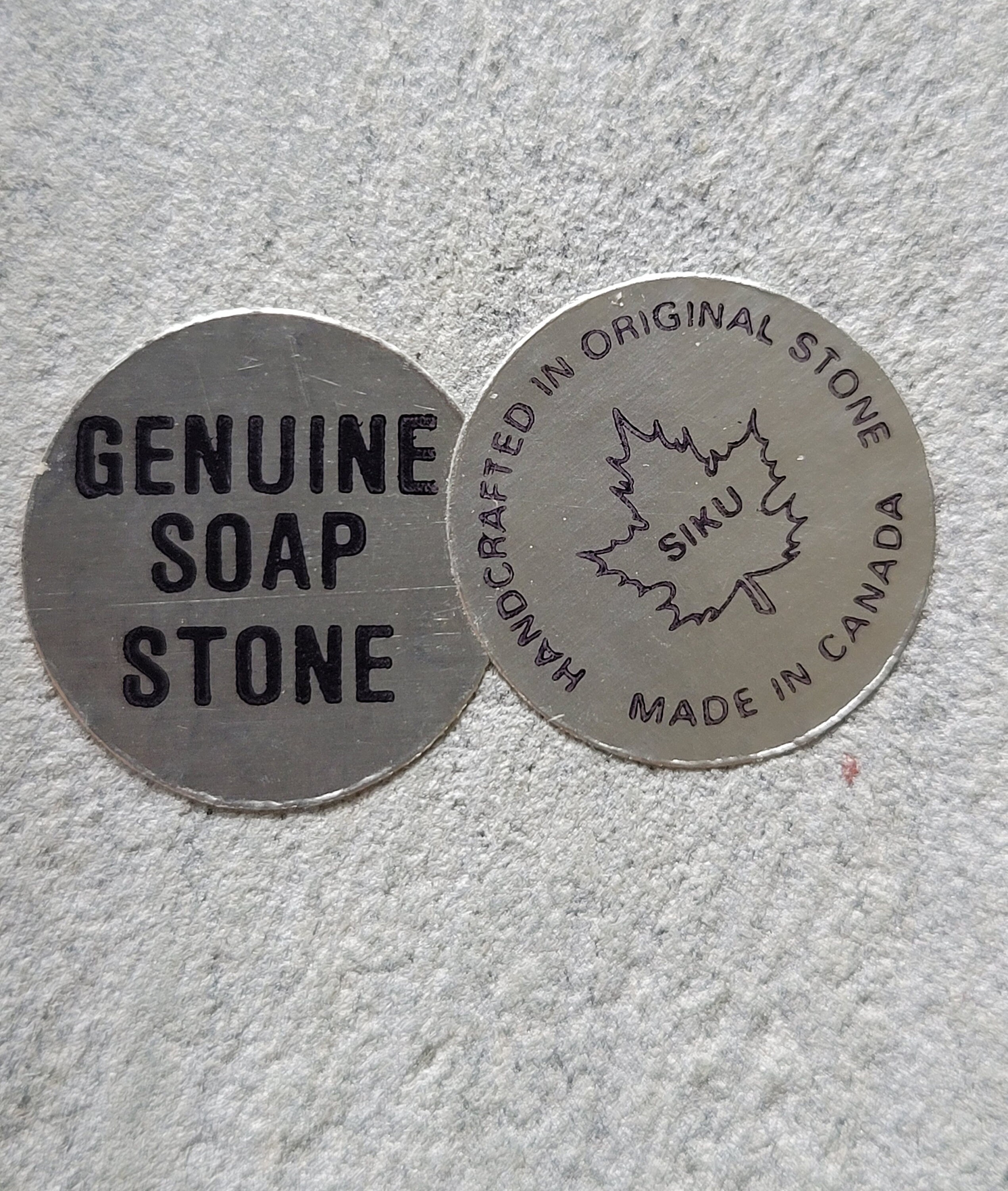 Vintage Inuit Soapstone Art Plaque: Siku Signed Canadian Carving