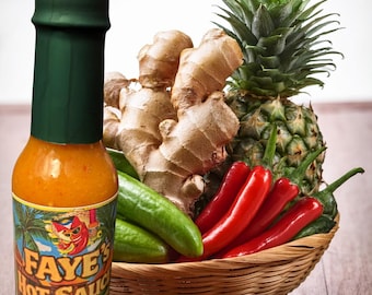 Salsa picante de piña: de inspiración caribeña, picante y dulce