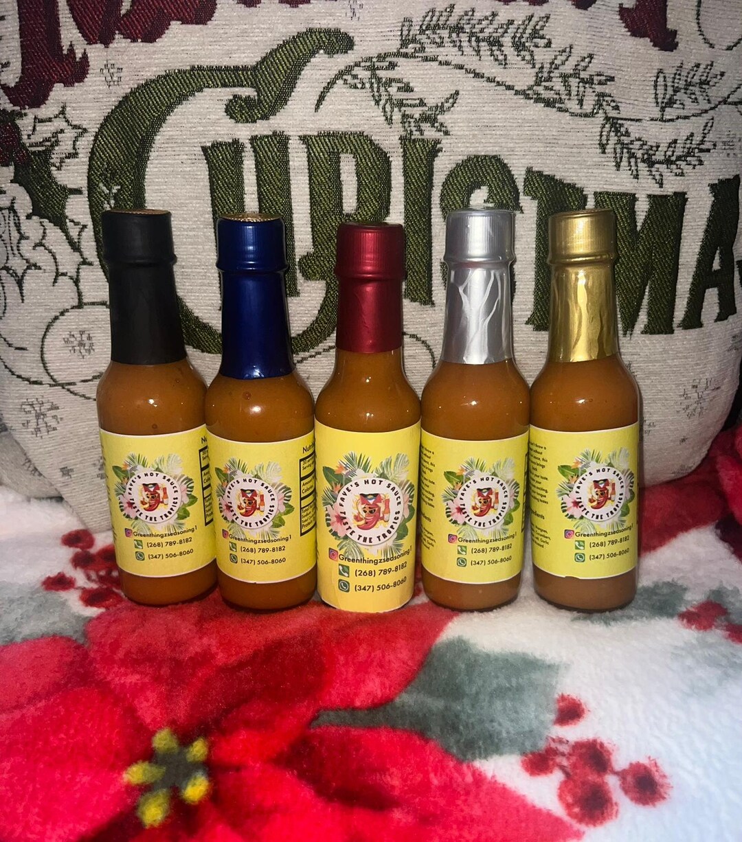 Fayes Tropical Pepper Sauce, West Indian Pepper Sauce, Antigua Pepper