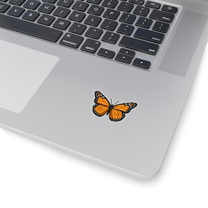 Monarch Butterfly Sticker | Laptop Waterbottle Kindle Sticker | Monarca Mariposa
