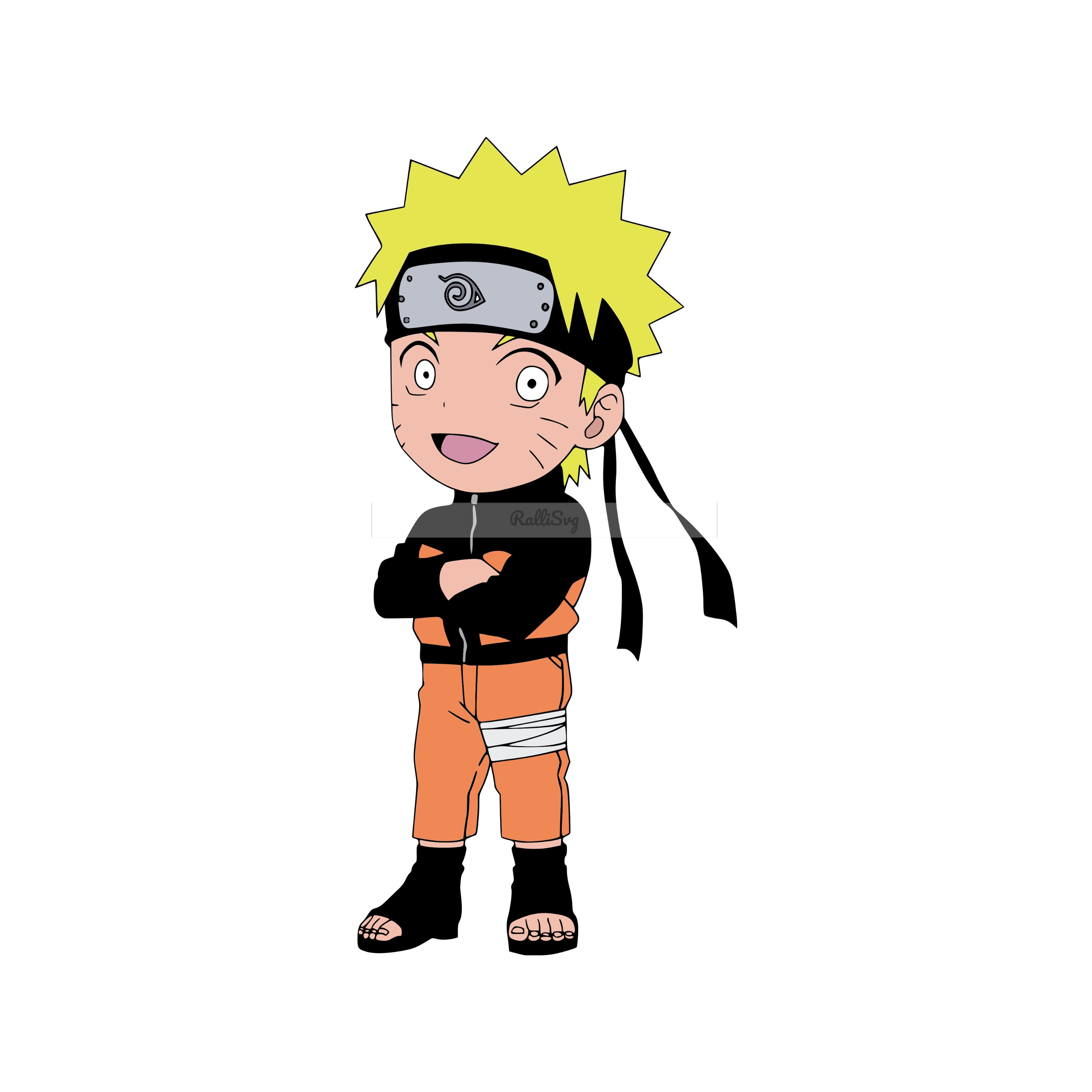 Naruto SVG Cartoon Characters SVG Digital Clipart PNG Dxf | Etsy UK