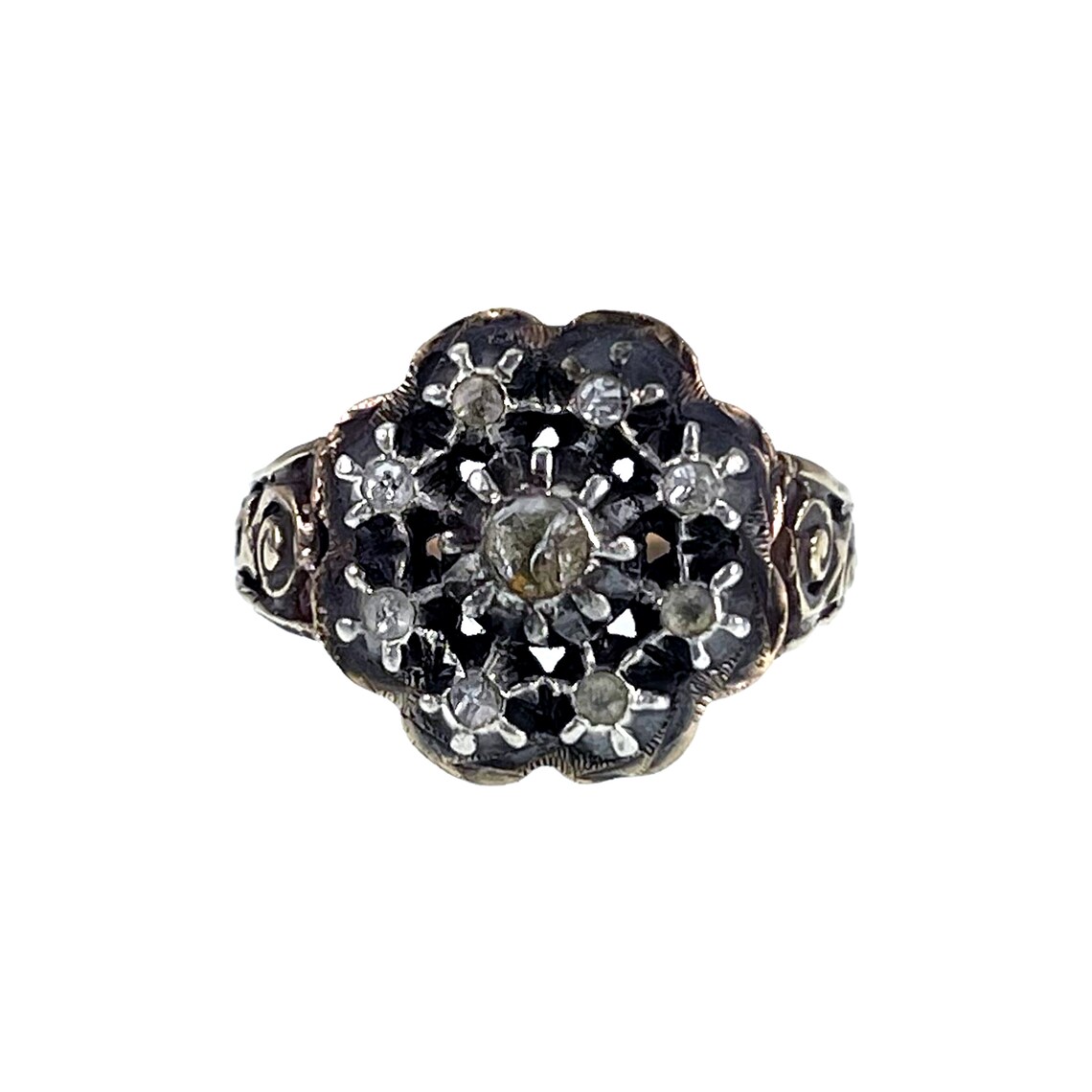 Silver Conversion 14K, Silver & Diamond Conversion Ring - Etsy