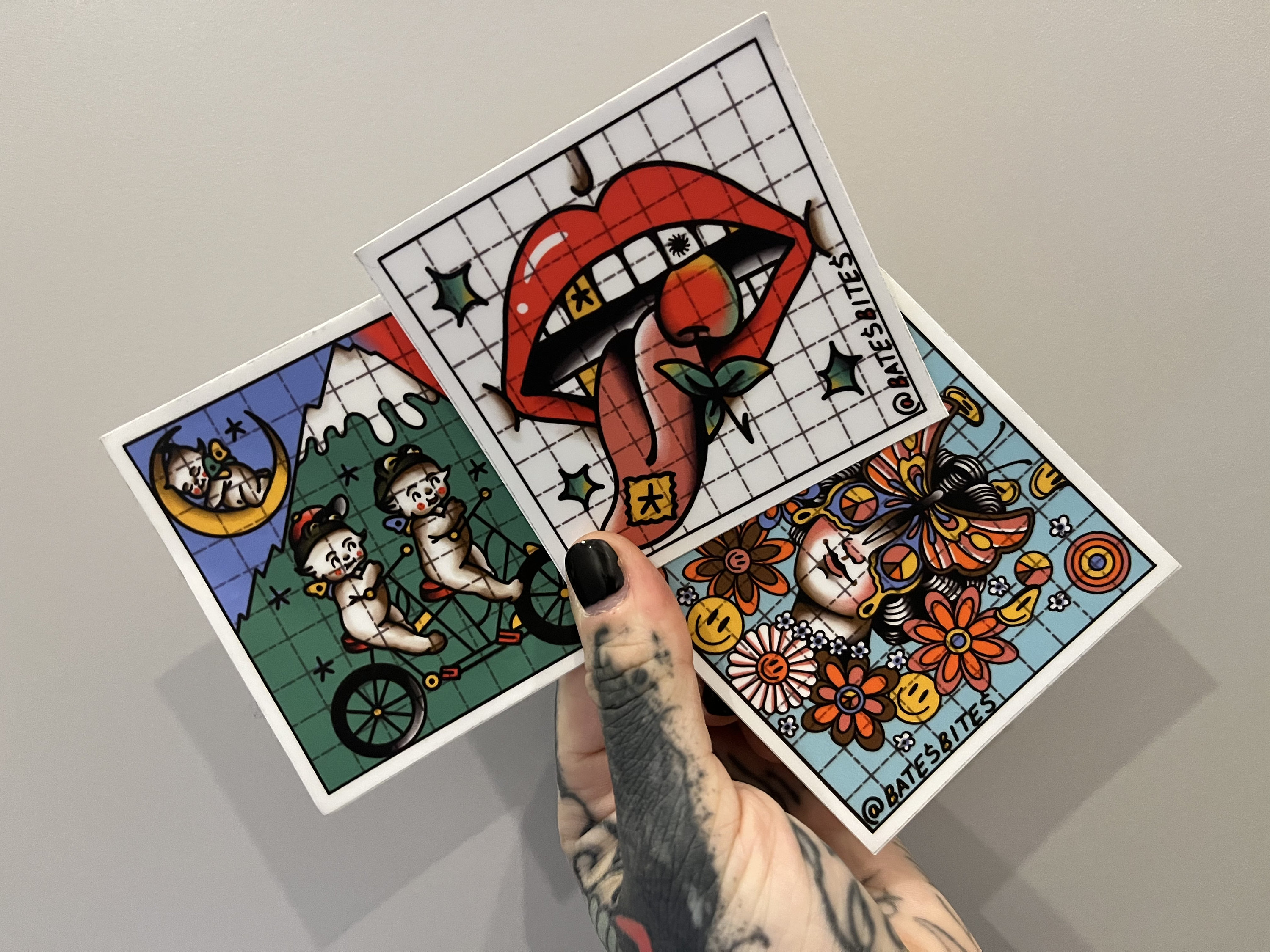 LSD Art Sticker Pack - Etsy
