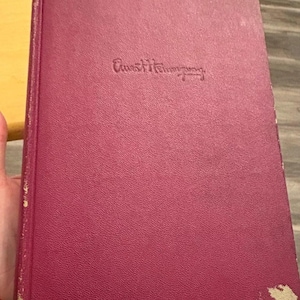 For Whom the Bell Tolls by Ernest Hemingway 1940 First Book Club Edition Hardcover Literary Fiction Classics Spanish Civil War
