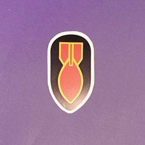 USA WWII EOD Bomb Sticker | Bomb Tech Life