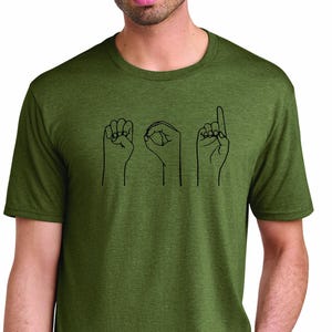 EOD ASL &quot;What?&quot; Tee | Bomb Tech Life | Lots of Color and Fabric Choices