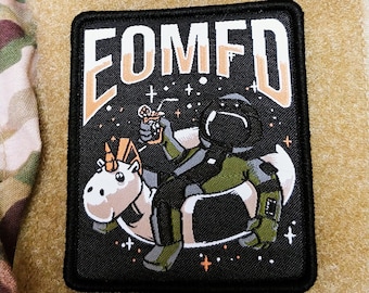 EOMFD Eenhoornvlotterpatch | Bomb Tech Life | EOD-patch | Uniforme flair