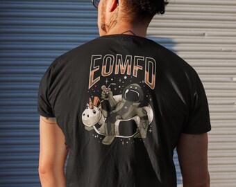 EOMFD Unicorn Float on back T-Shirt | EOD Badge on Front | EOD Bomb Tech Tee