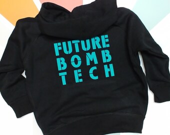 EOD Kid Hoodie | Bomb Tech Life | Youth are the Future of EOD |Toddler & Youth Military Hoodie