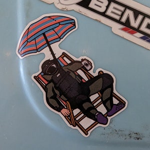 Basic AF EOD Sticker | Bomb Suit Wearing Bro | Bomb Tech Sticker | Multiple Sizes