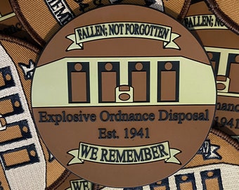 EOD Memorial Patch | PVC | Bomb Tech Life