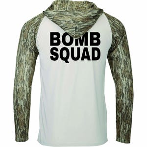 EOD Hooded Sun Shirt – “BOMB SQUAD” - Bomb Tech Life