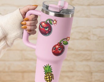 Tart & Tame Cherry Bomb UV Decal Duo – Pick Your Flavor!