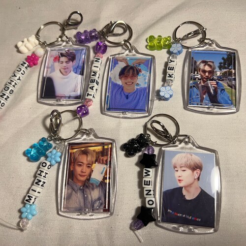 Kpop Shinee Keychains Etsy