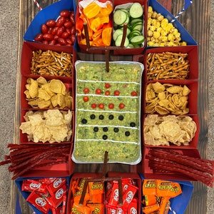Stadium of Snacks for Your Game Day Celebration! Digital Cutting File ...