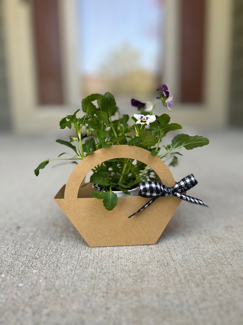 May Day Basket Pdf & Svg Digital Cutting File Etsy