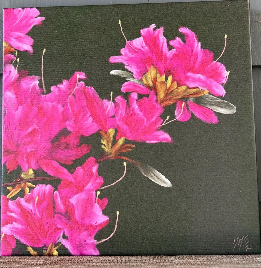 Azaleas Giclee Print of Original Painting by JJE - Etsy
