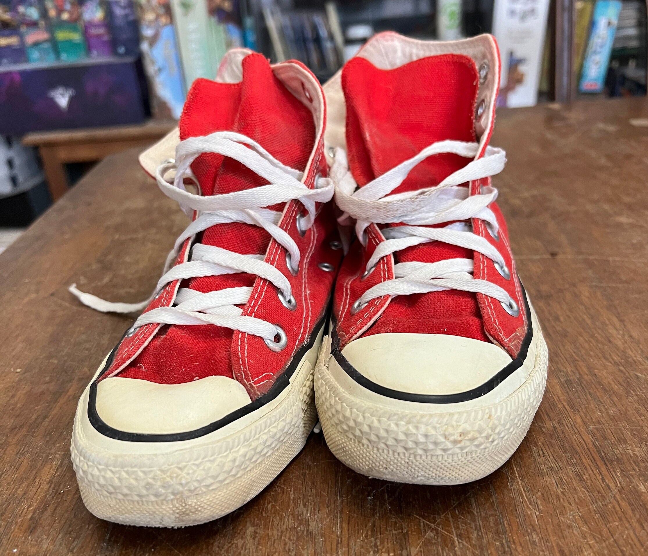 Vintage 80s early 90s Converse High Tops Size 5men 7women Etsy