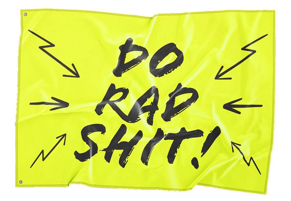 Do Rad Shit Flagge für UTV Zubehör, Atv Fahrer, Polaris Rzr