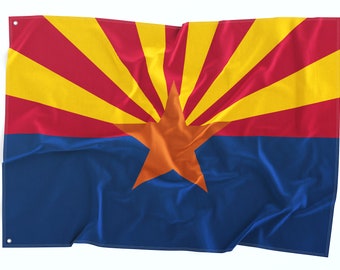 Arizona State Flag for UTV accessories, Atv Riders, Polaris Rzr Accessories, SXS, CanAm, ATV flags, Gifts, Wall Decor